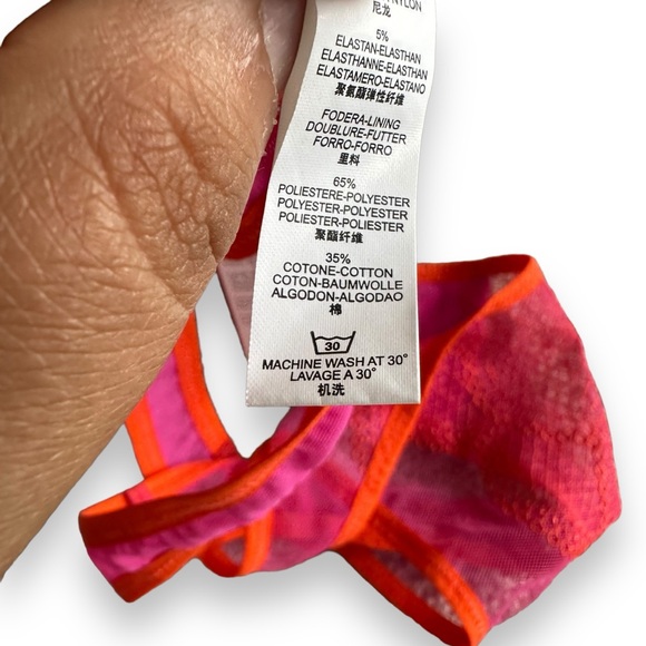 NWT La Perla Studio Pink Camelia Bra and Thong Set Size 36B/Medium - Picture 16 of 16